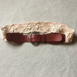 ☀️FREE WITH ANY PURCHASE☀️ Aerie macrame belt